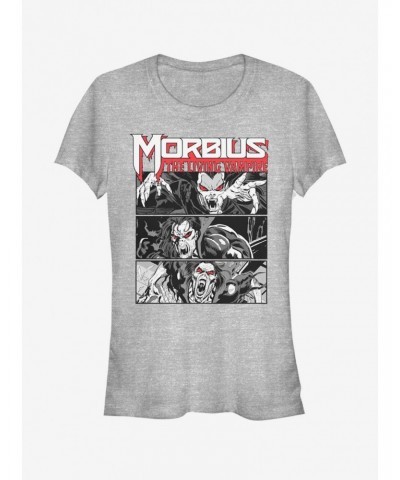 Marvel Morbius Panels Girls T-Shirt $7.17 T-Shirts