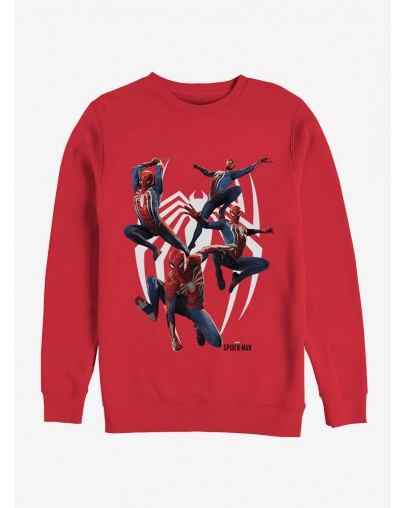 Marvel Spider-Man All Spider-Man Sweatshirt $10.63 Sweatshirts