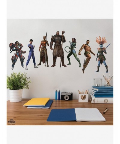 Marvel Black Panther: Wakanda Forever Peel & Stick Wall Decals $7.94 Decals