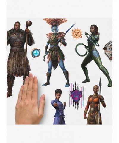 Marvel Black Panther: Wakanda Forever Peel & Stick Wall Decals $7.94 Decals