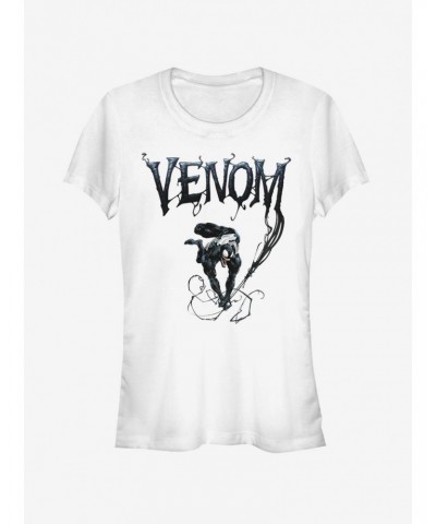 Marvel Venom Symbiote Title Womens T-Shirt $8.37 T-Shirts