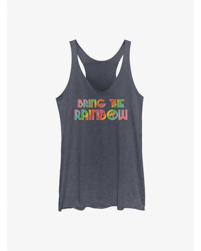 Marvel Thor: Love and Thunder Bring The Rainbow Girls Tank $7.46 Tanks