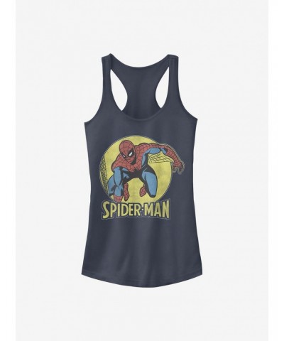 Marvel Spider-Man Simple Spidey Girls Tank $5.98 Tanks