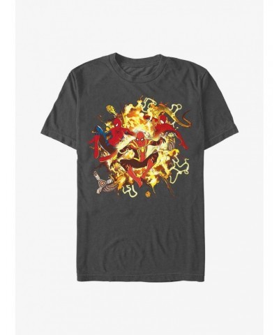 Marvel Spider-Man: No Way Home Spidey Explosion T-Shirt $8.41 T-Shirts