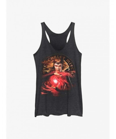 Marvel Doctor Strange in the Multiverse of Madness The Scarlet Witch Girls Tank $7.67 Tanks