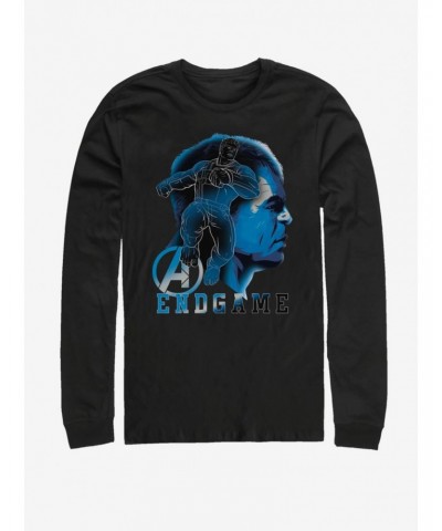 Marvel Avengers: Endgame Hulk Endgame Silhouette Long-Sleeve T-Shirt $10.00 T-Shirts