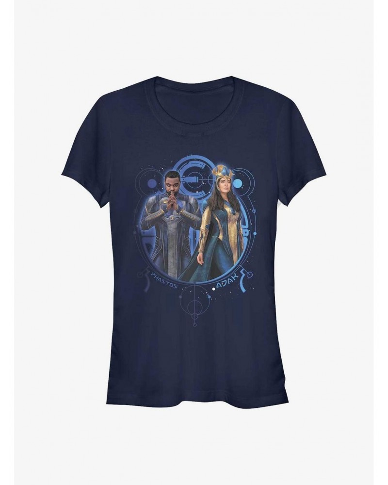 Marvel Eternals Phastos Ajak Duo Girls T-Shirt $8.17 T-Shirts