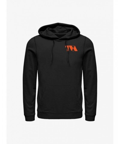 Marvel Loki TVA Side Chest Logo Hoodie $17.96 Hoodies