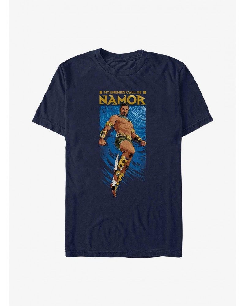 Marvel Black Panther: Wakanda Forever Namor's Epic Entrance T-Shirt $7.07 T-Shirts