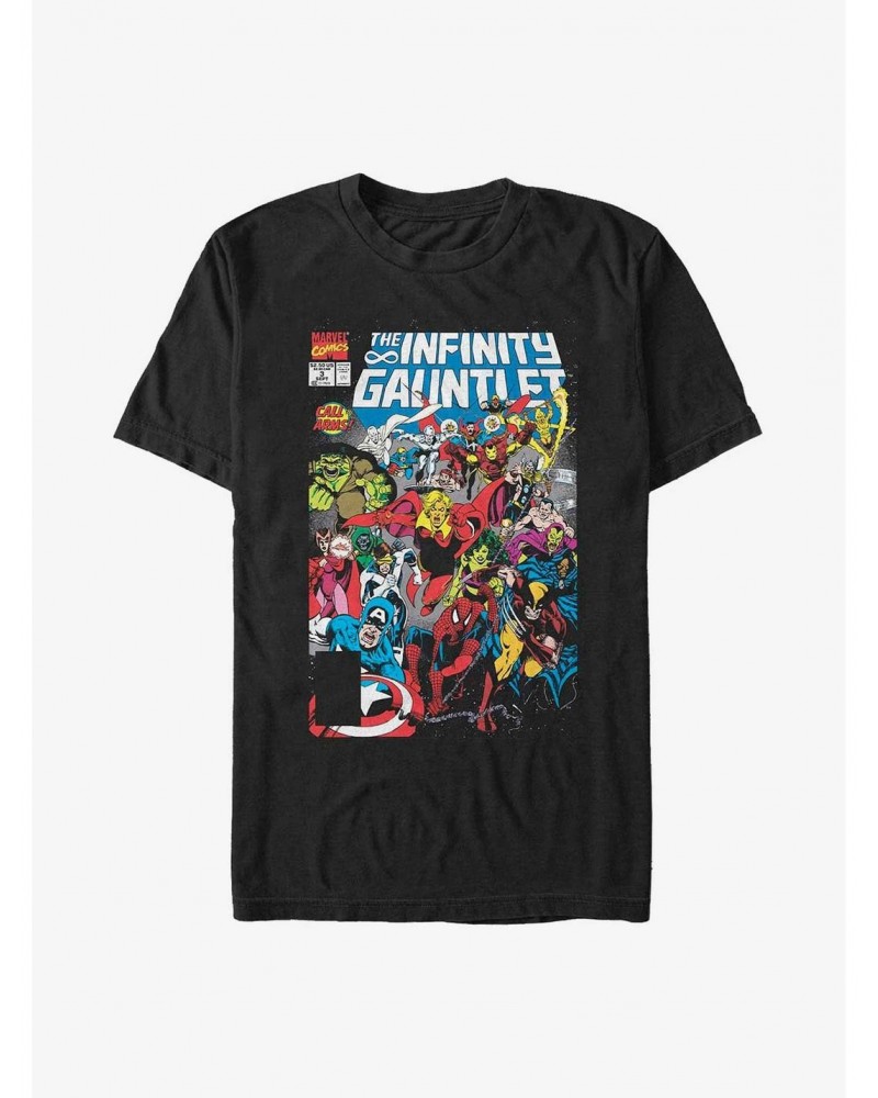 Marvel Avengers The Infinity Gauntlet T-Shirt $9.18 T-Shirts