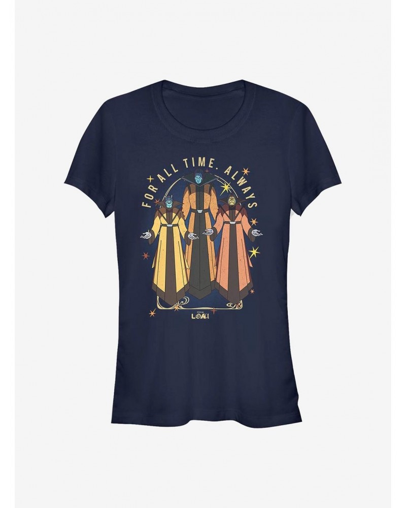 Marvel Loki For All Time. Always Girls T-Shirt $9.16 T-Shirts