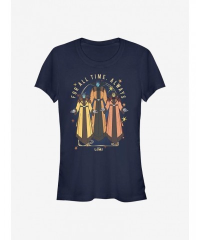 Marvel Loki For All Time. Always Girls T-Shirt $9.16 T-Shirts