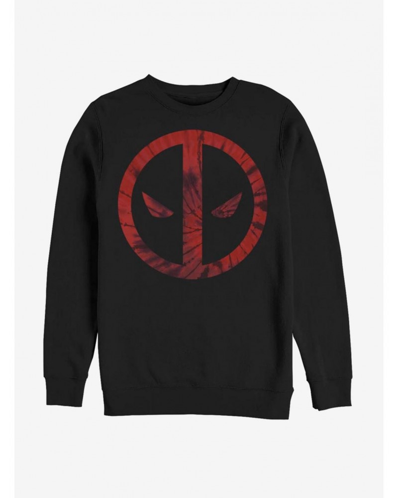 Marvel Deadpool Tie-Dye Sweatshirt $12.99 Sweatshirts