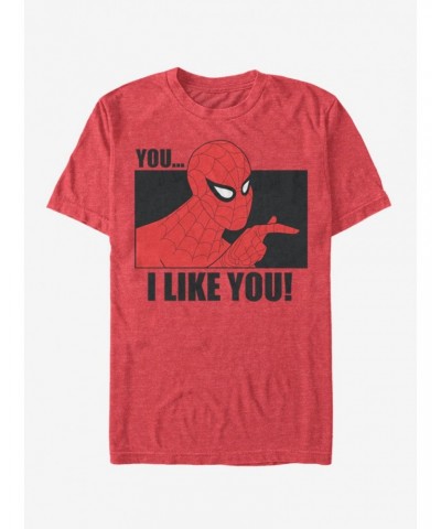 Marvel Spider-Man I Like You T-Shirt $8.41 T-Shirts