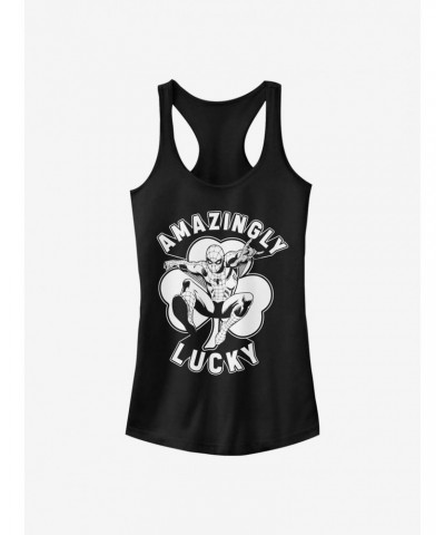 Marvel Spider-Man Lucky Spidey Girls Tank $6.77 Tanks