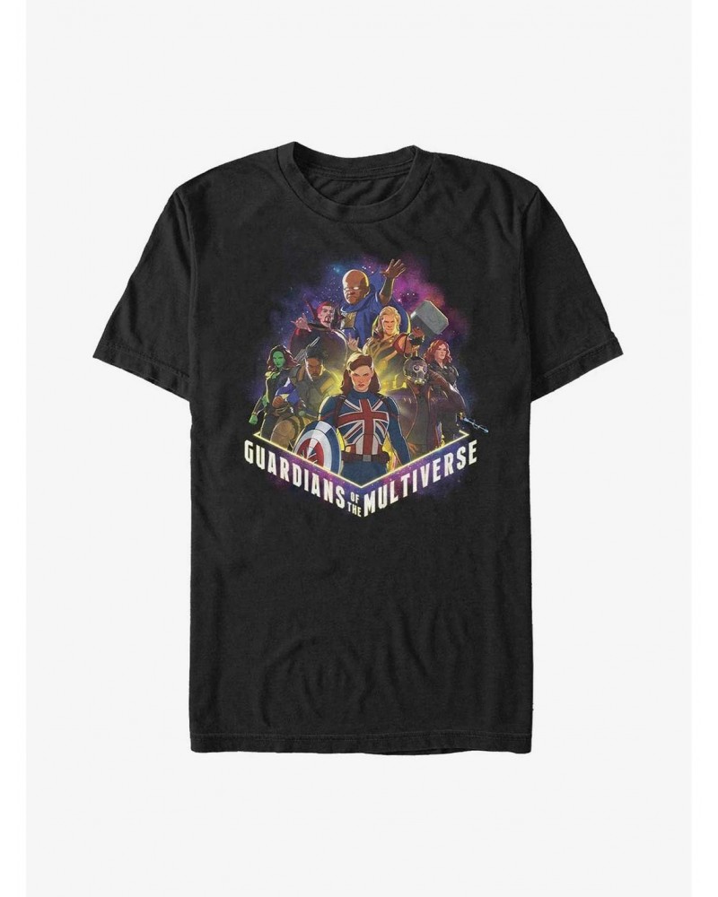 Marvel What If?? Guardians Of The Multiverse Poster T-Shirt $6.12 T-Shirts