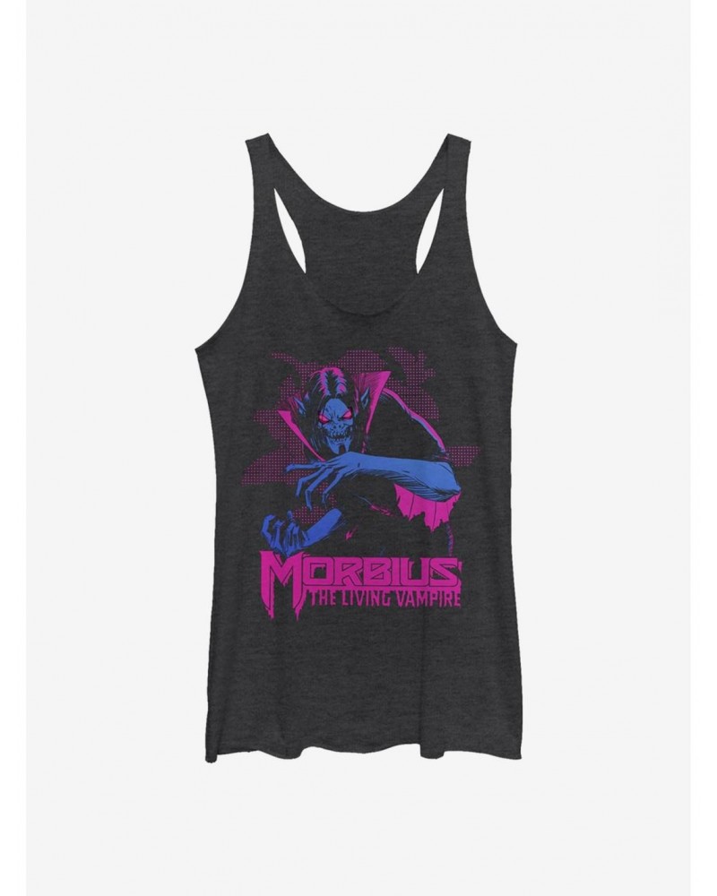 Marvel Morbius Neon Morbius Girls Tank $9.53 Tanks