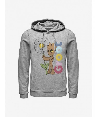 Marvel Guardians Of The Galaxy Groot Daisy Hoodie $11.49 Hoodies