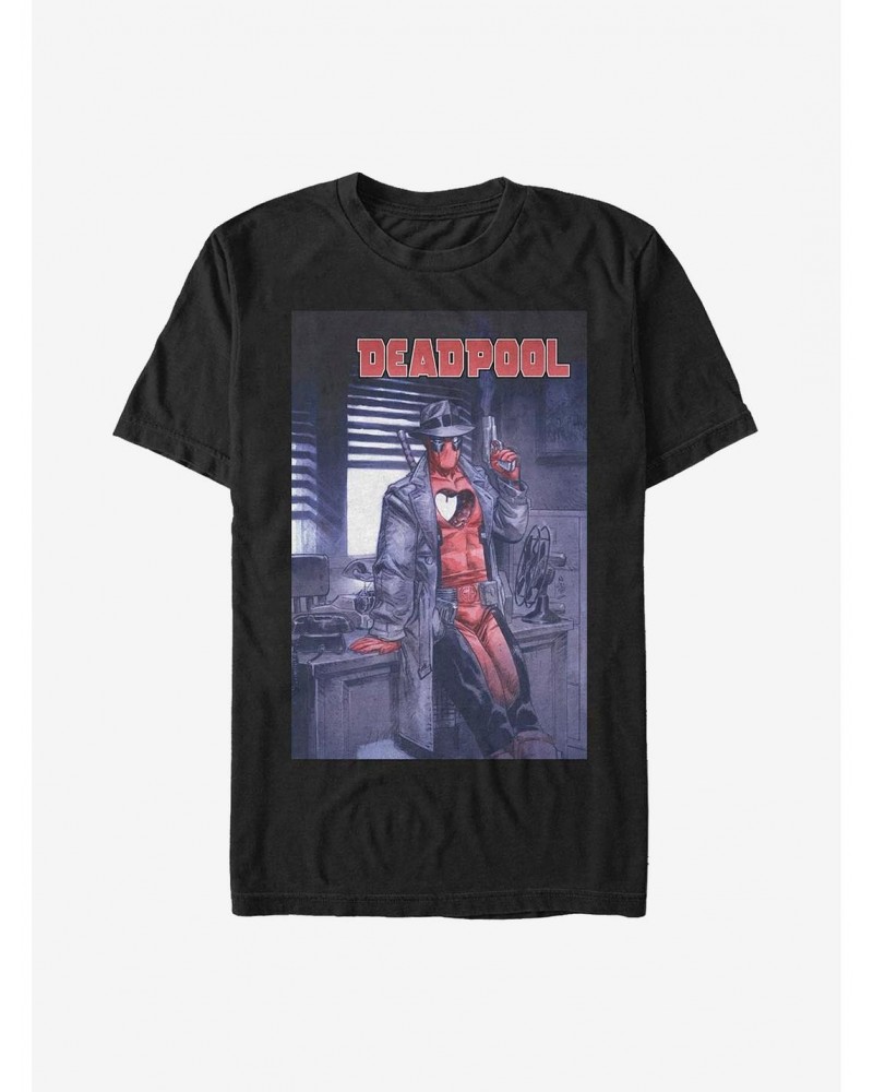 Marvel Deadpool Empty Heart T-Shirt $8.22 T-Shirts