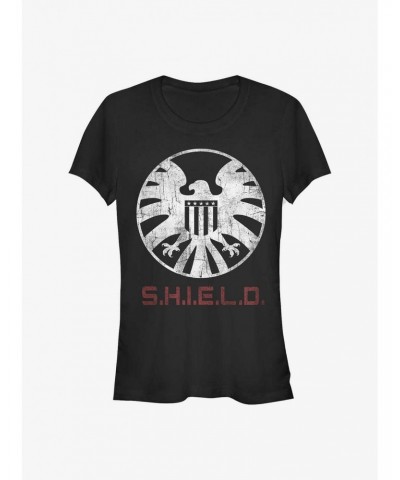 Marvel Avengers Shield Logo Girls T-Shirt $7.57 T-Shirts