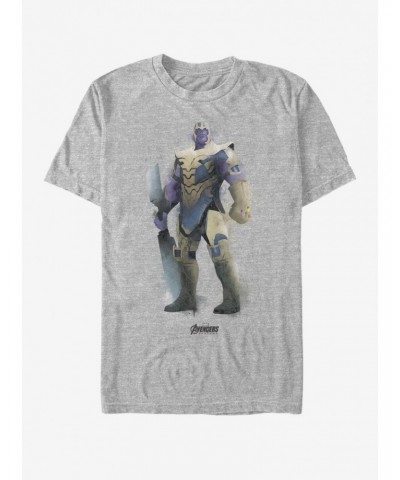 Marvel Avengers: Endgame Thanos Paint T-Shirt $7.07 T-Shirts