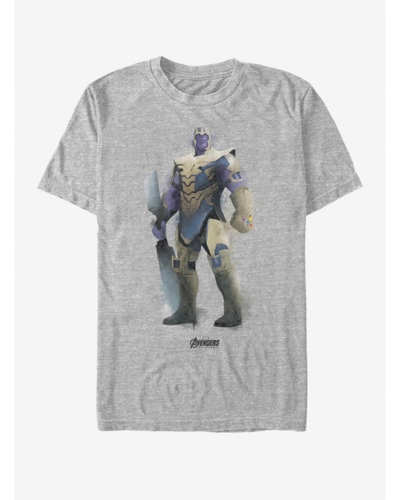 Marvel Avengers: Endgame Thanos Paint T-Shirt $7.07 T-Shirts