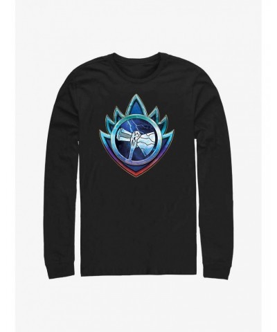 Marvel Thor: Love And Thunder Silver Hammer Long Sleeve T-Shirt $8.42 T-Shirts