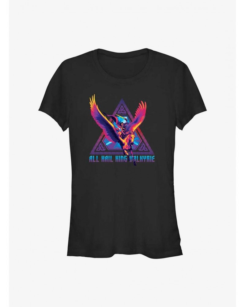 Marvel Thor: Love and Thunder King Valkyrie Girls T-Shirt $7.77 T-Shirts