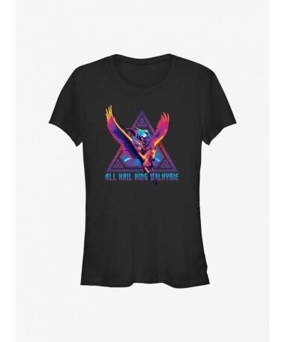 Marvel Thor: Love and Thunder King Valkyrie Girls T-Shirt $7.77 T-Shirts