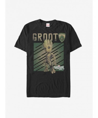 Marvel Guardians of Galaxy Vol. 2 Groot Growth T-Shirt $7.07 T-Shirts