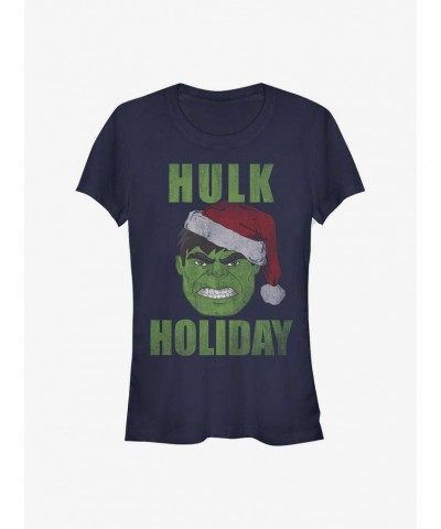 Marvel The Hulk Hulk Holiday Girls T-Shirt $8.37 T-Shirts