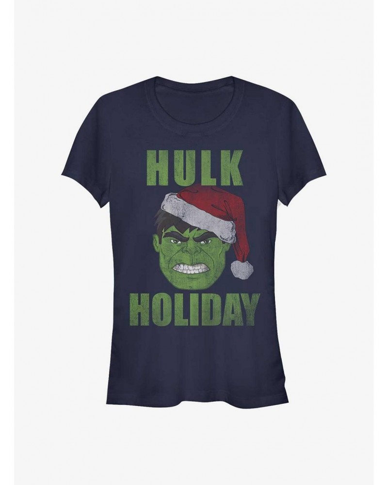 Marvel The Hulk Hulk Holiday Girls T-Shirt $8.37 T-Shirts