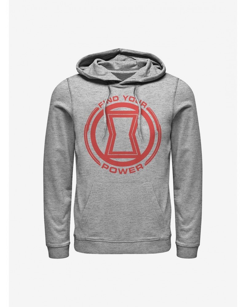 Marvel Black Widow Power Of Black Widow Hoodie $14.01 Hoodies