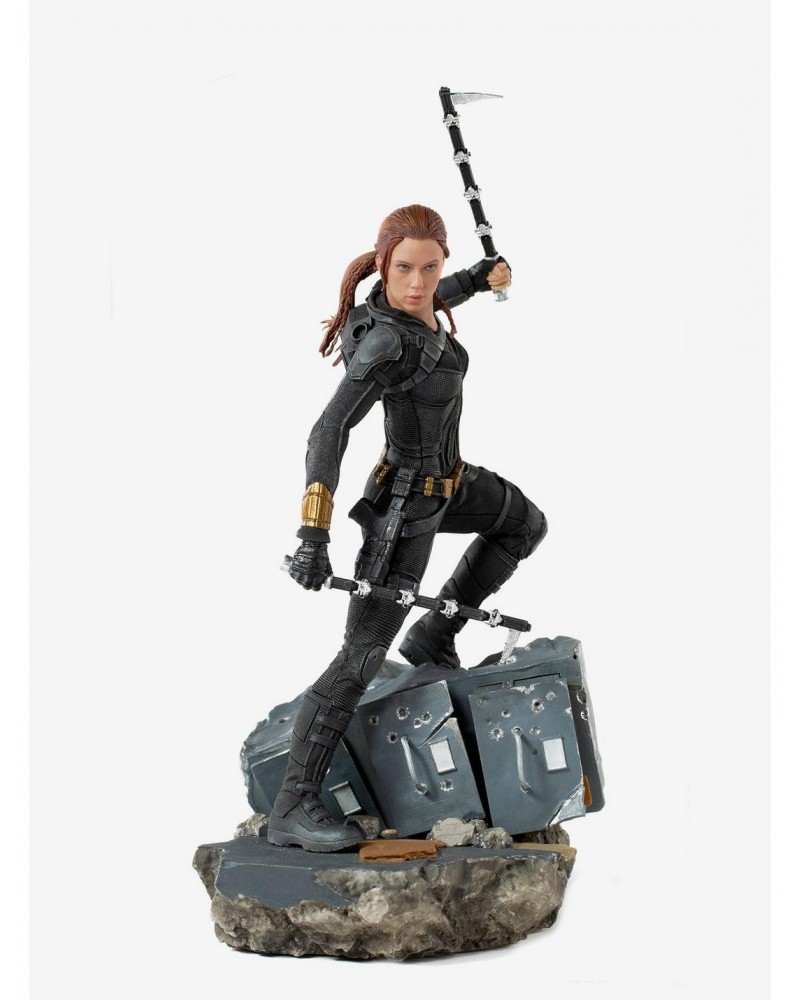 Marvel Black Widow Natasha Romanoff Battle Diorama Series Art Scale 1/10 $63.41 Merchandises