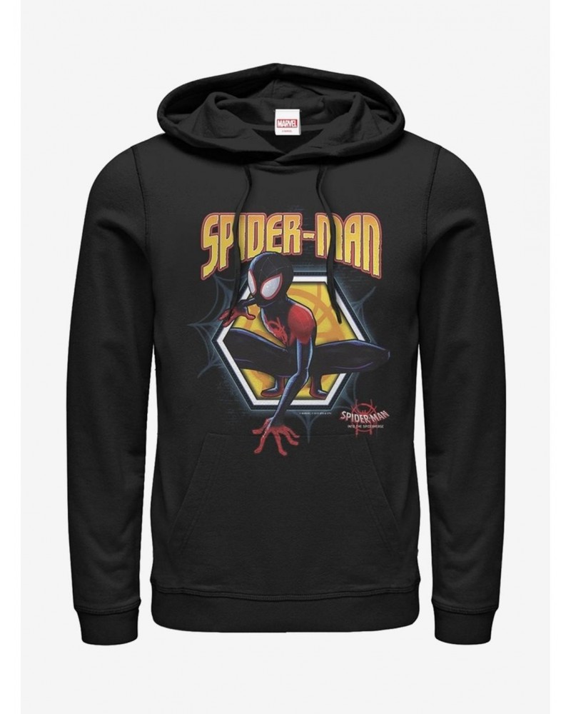 Marvel Spider-Man Golden Miles Hoodie $14.37 Hoodies