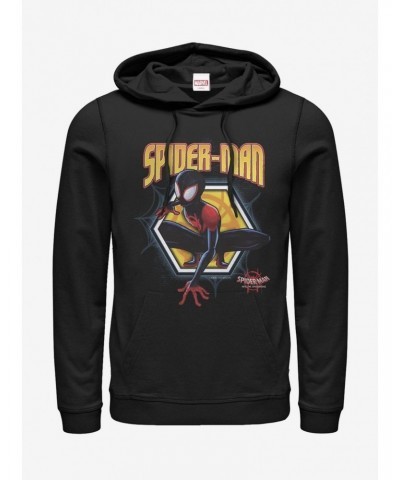 Marvel Spider-Man Golden Miles Hoodie $14.37 Hoodies