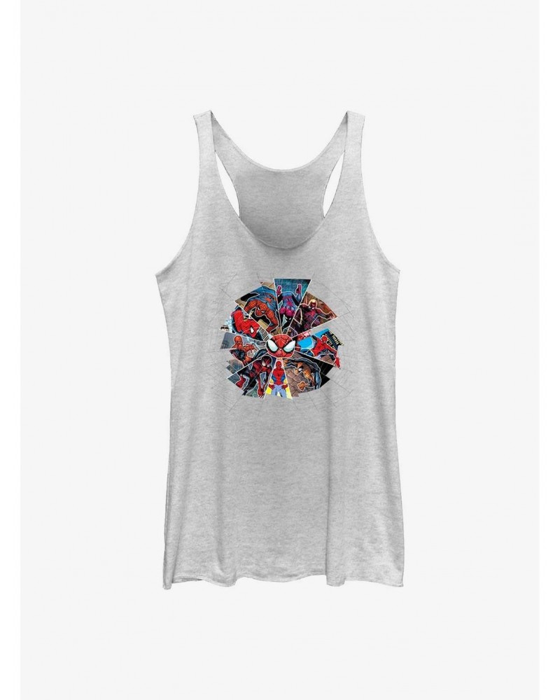 Marvel Spider-Man 60th Anniversary Spidey Web Girls Tank $9.32 Tanks