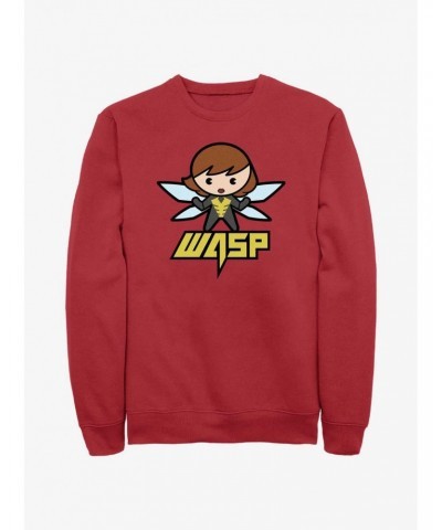 Marvel Ant-Man and the Wasp: Quantumania Kawaii Wasp Sweatshirt $13.87 Sweatshirts