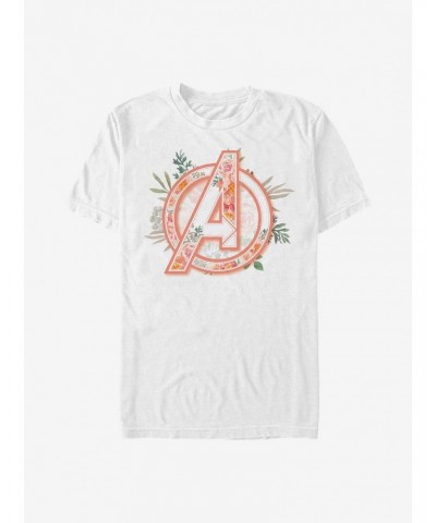 Marvel Avengers Avenger Floral T-Shirt $5.93 T-Shirts