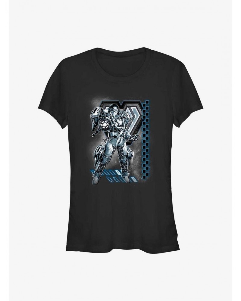 Marvel Black Panther: Wakanda Forever Ironheart Hero Pose Girls T-Shirt $6.97 T-Shirts