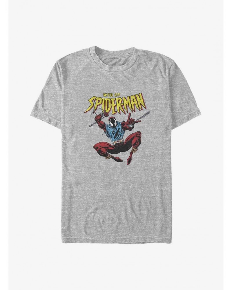 Marvel Spider-Man Web of Spider-Man Big & Tall T-Shirt $7.65 T-Shirts