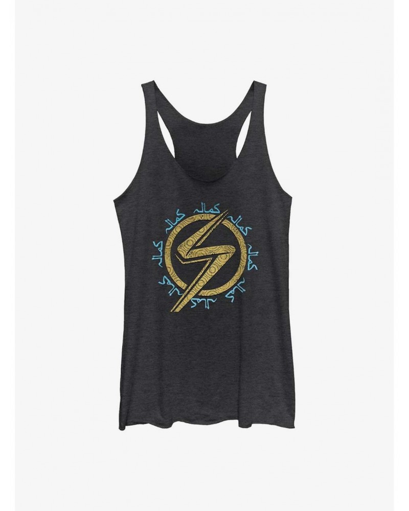 Marvel Ms. Marvel Icon GIrls Raw Edge Tank $9.53 Tanks