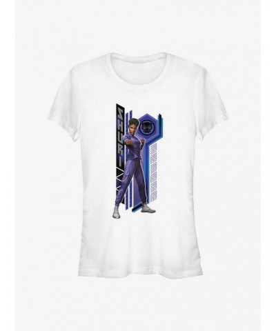 Marvel Black Panther: Wakanda Forever Shuri Hero Shot Girls T-Shirt $7.97 T-Shirts