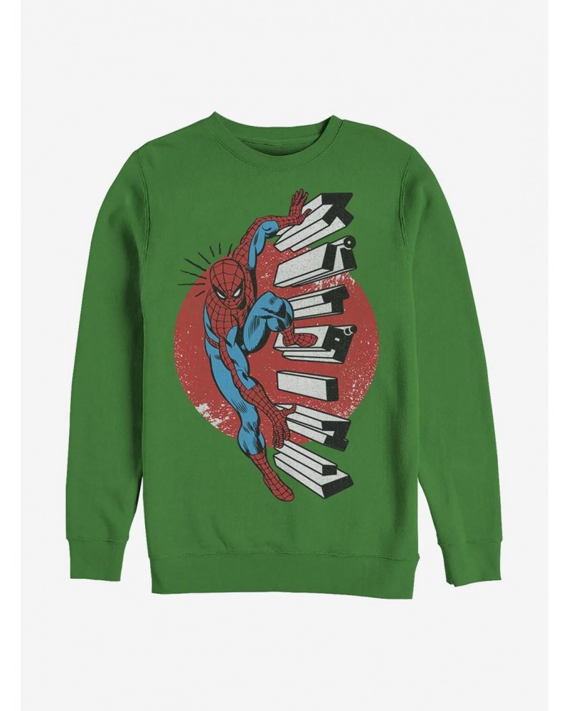 Marvel Spider-Man Spidey Senses Crew Sweatshirt $9.15 Sweatshirts