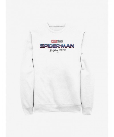 Marvel Spider-Man No Way Home Logo Crew Sweatshirt $12.10 Sweatshirts