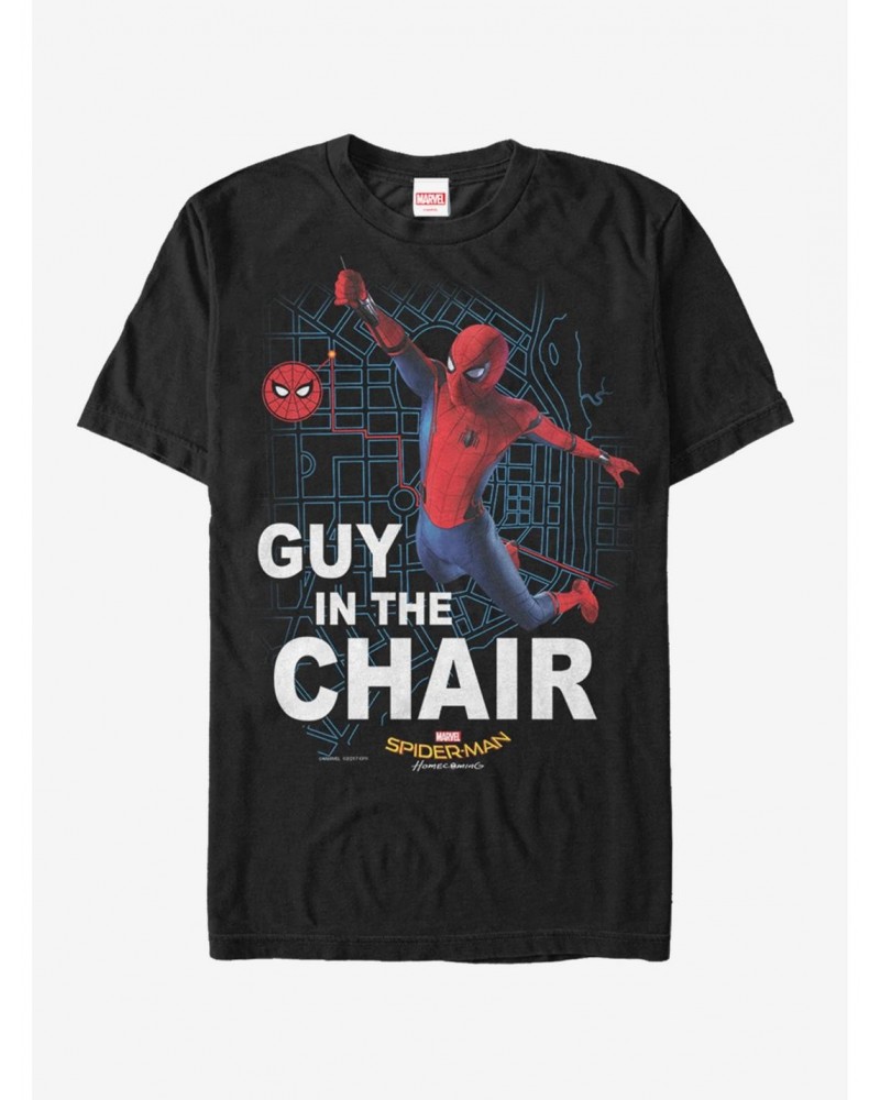 Marvel Spider-Man: Far From Home Directors Chair T-Shirt $7.84 T-Shirts