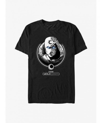 Marvel Moon Knight Dual Moon Head T-Shirt $8.60 T-Shirts