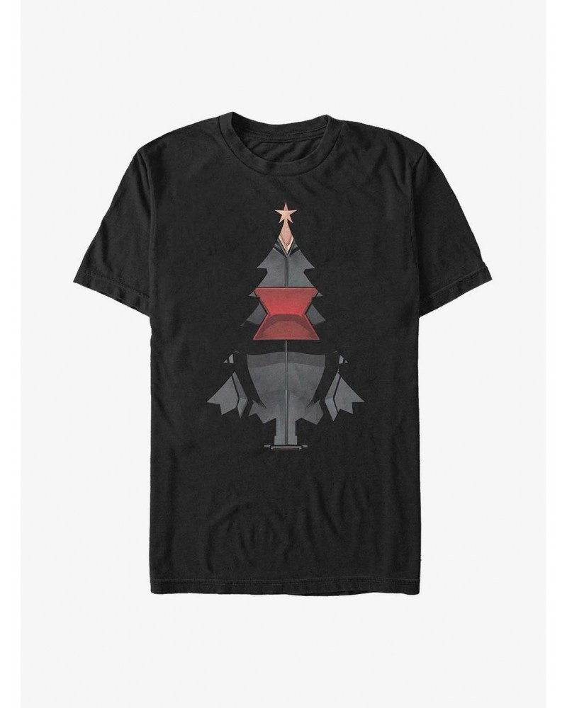 Marvel Avengers Widow Christmas Tree T-Shirt $7.84 T-Shirts