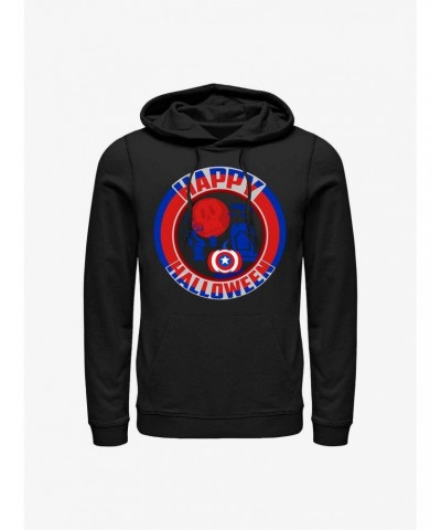 Marvel Captain America Happy Halloween Hoodie $17.60 Hoodies