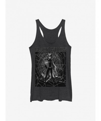 Marvel Black Widow Intense Girls Tank $9.53 Tanks